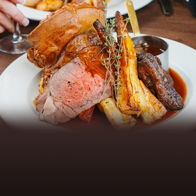Sunday menu at The Merlin