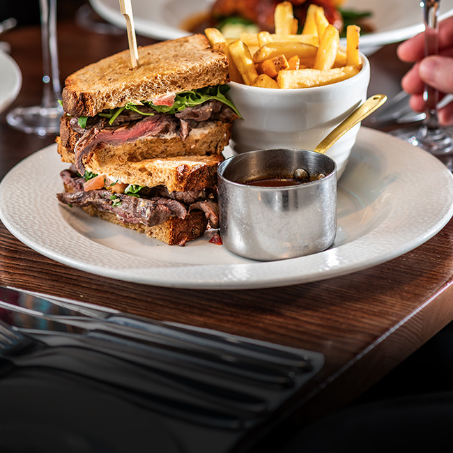 Brunch menu at The Merlin