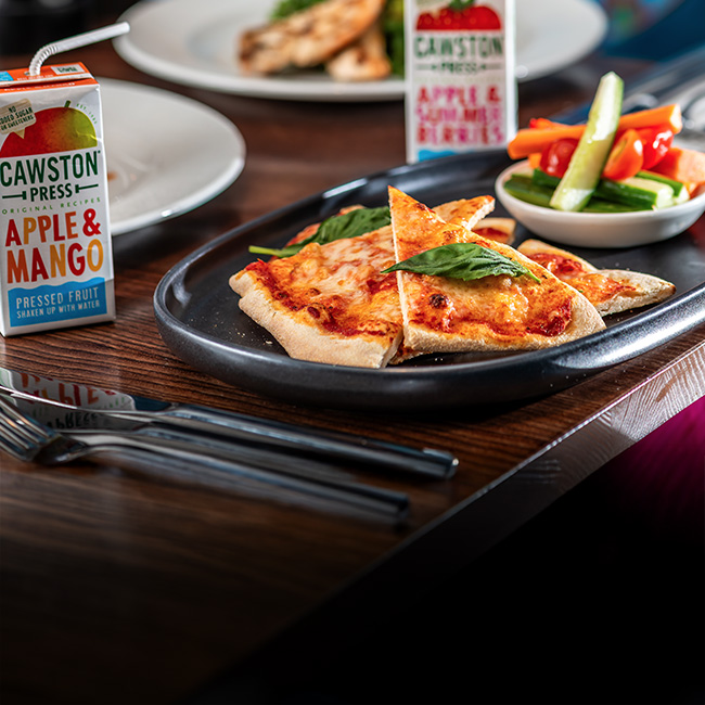 Children's menu at The Merlin