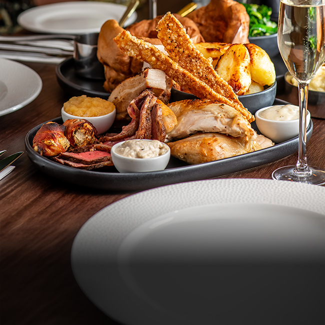 Sunday menu at The Merlin